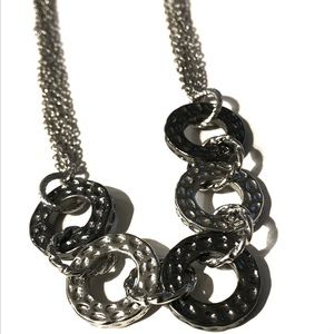 Lia Sophia multi chain with multiple rings